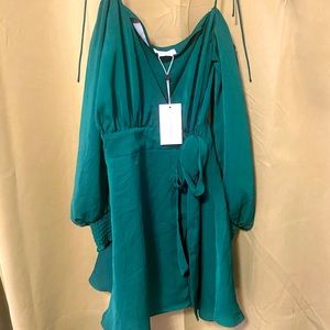 Ms Charmer Dress Green